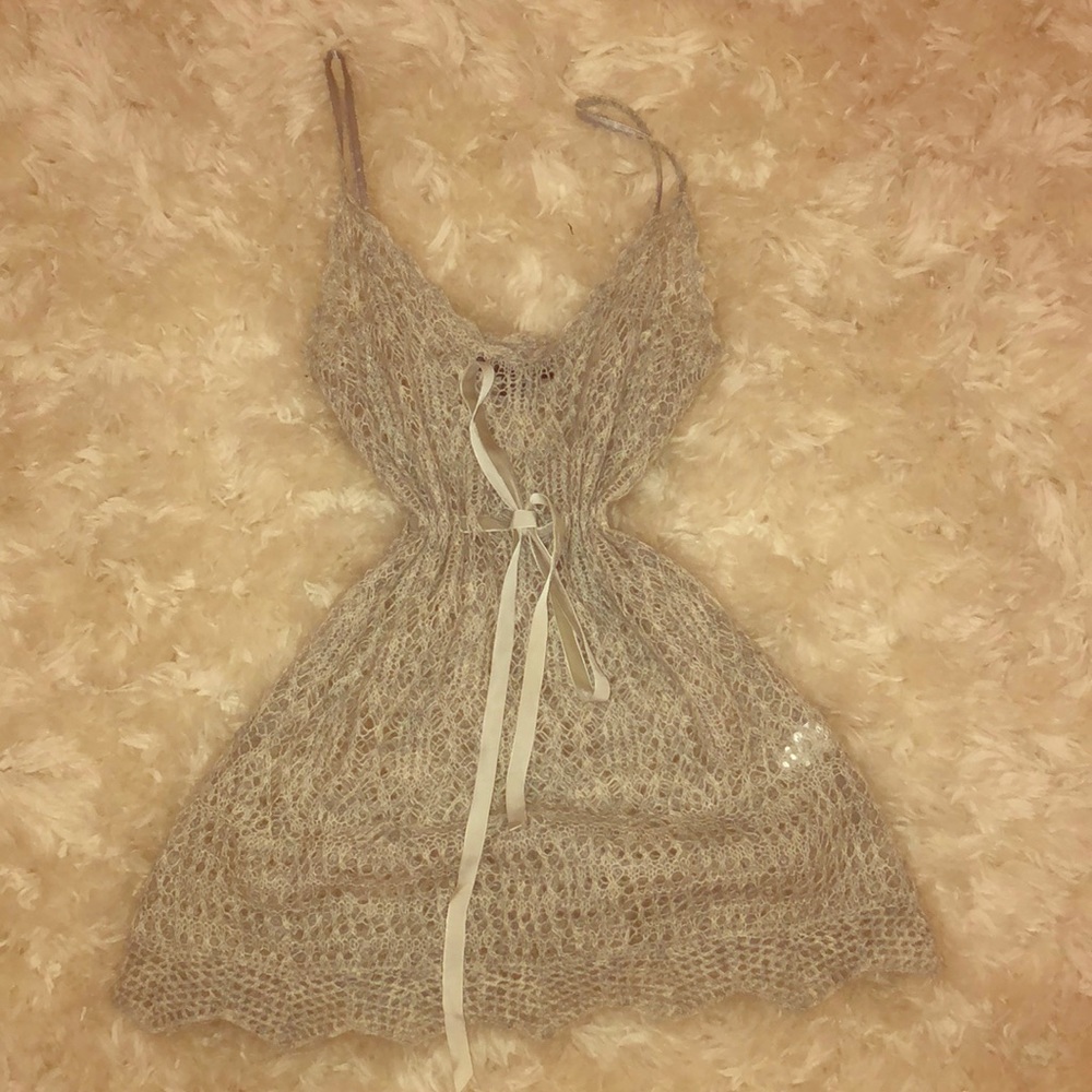 Crocheted tank from express
